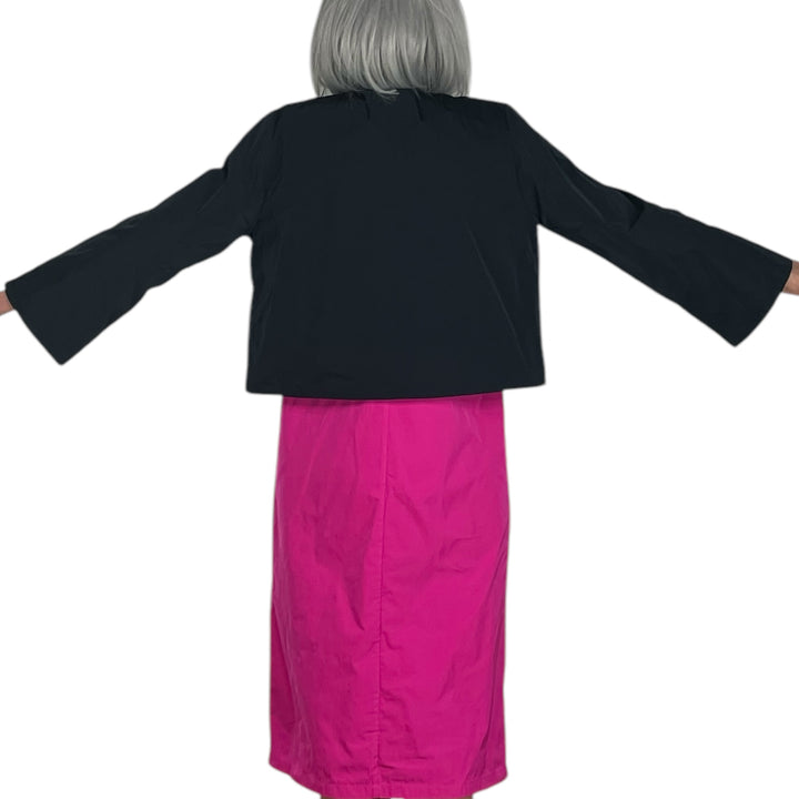 HEAVY TAFFETA MINI JACKET