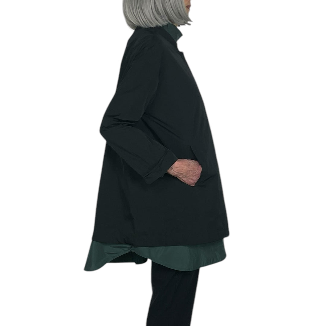HEAVY TAFFETA EASY JACKET