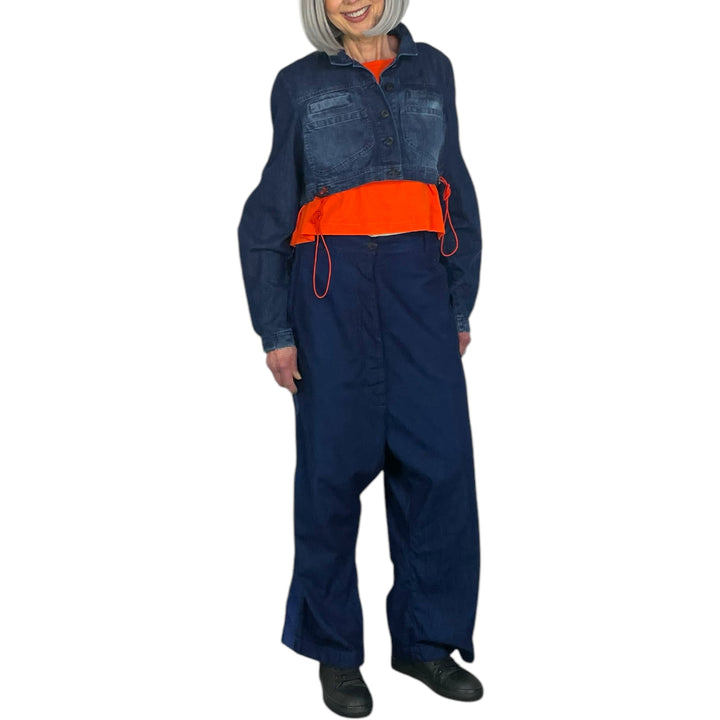 TROUSER W/TRIM
