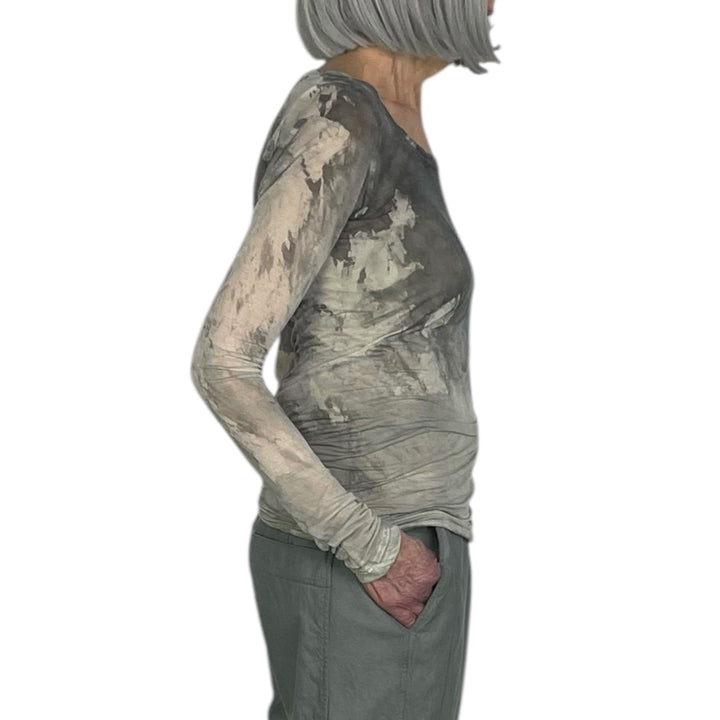 ASTEROID PIGMENT L/S T-SHIRT