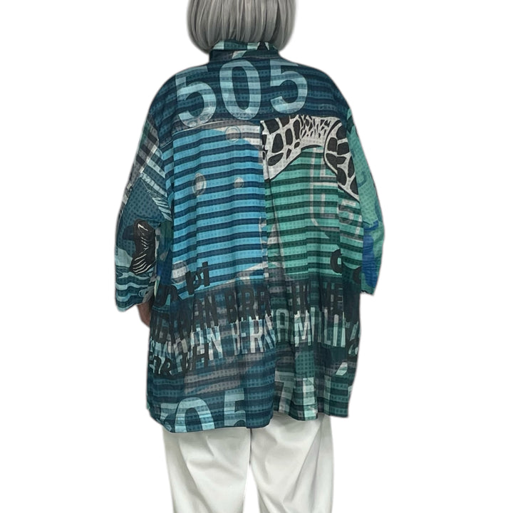 PRINTED BLOUSE