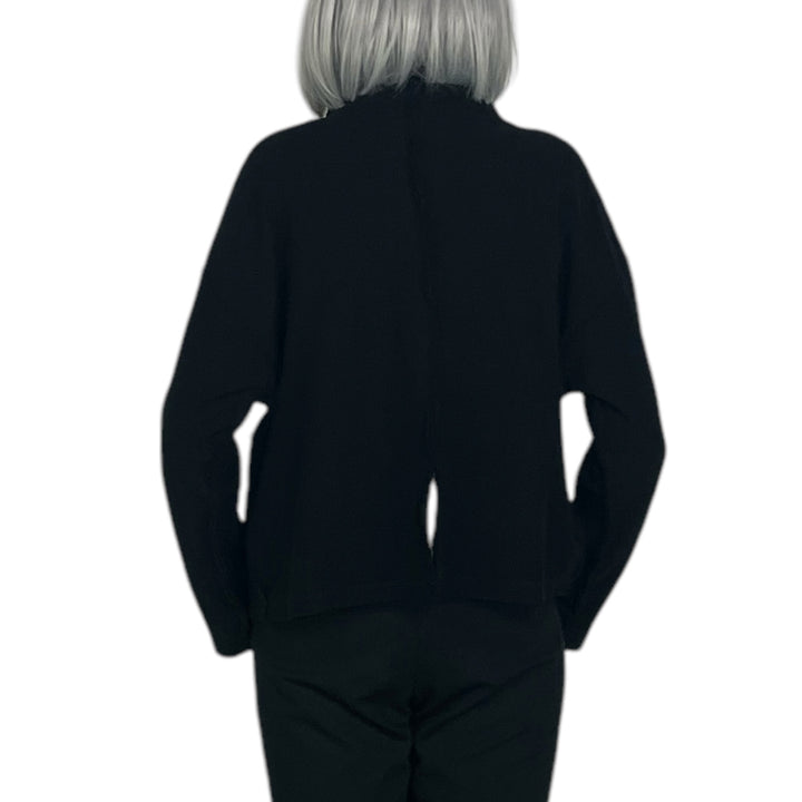FUNNEL NECK COTTON CANVAS JACKET