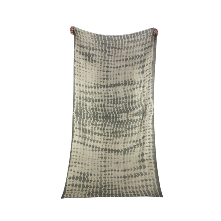 RIVE SHIBORI CASHMERE SCARF