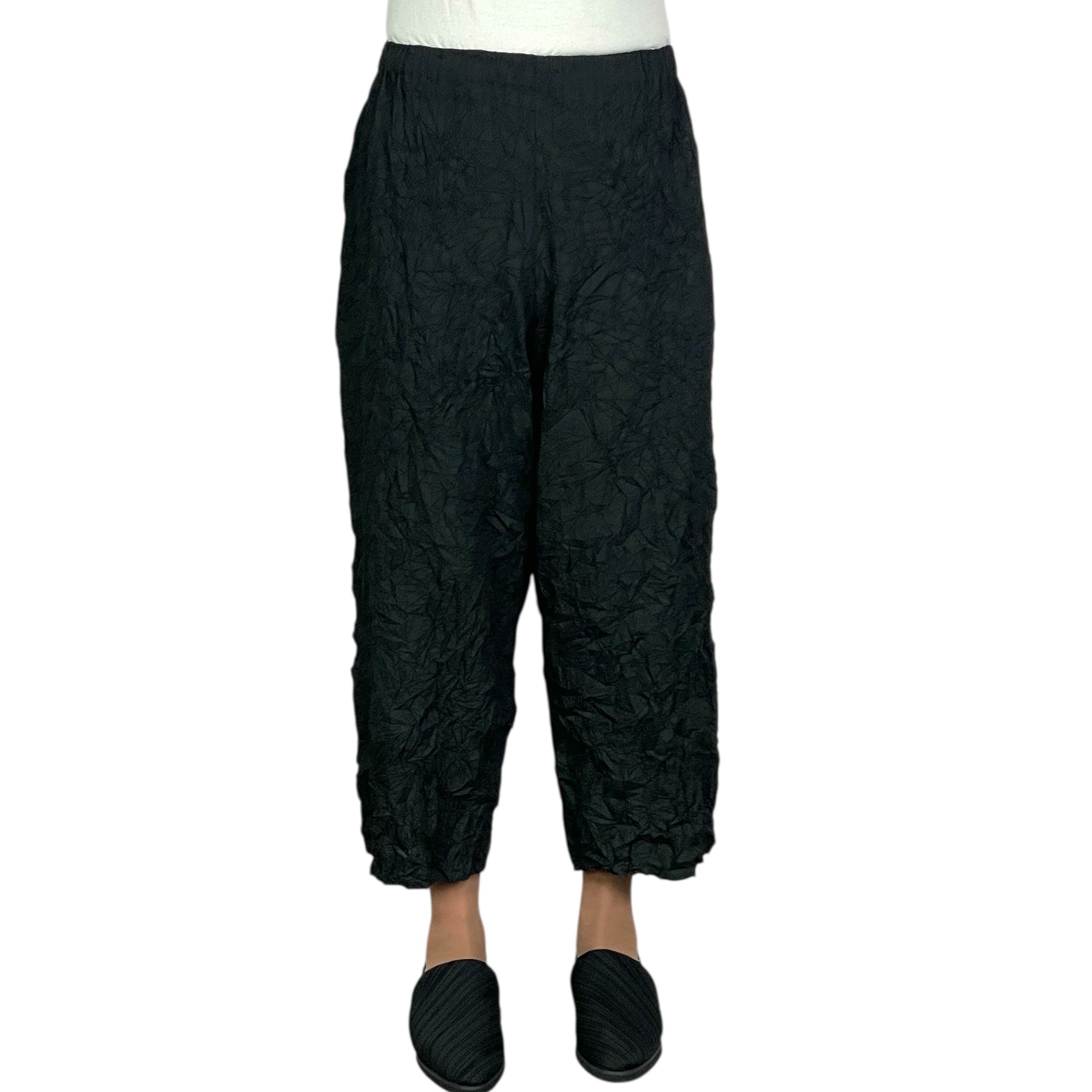 GAUZE CRINKLE CREPE PANT – MIO