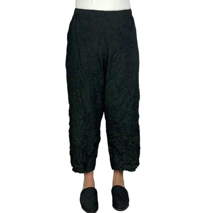 GAUZE CRINKLE CREPE PANT