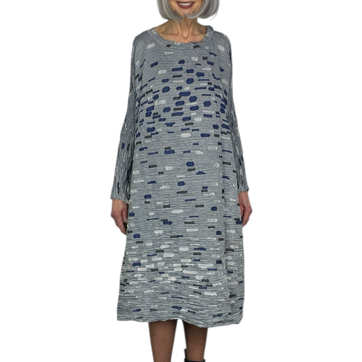 PRAIRIE HORIZONTAL PLEAT DRESS