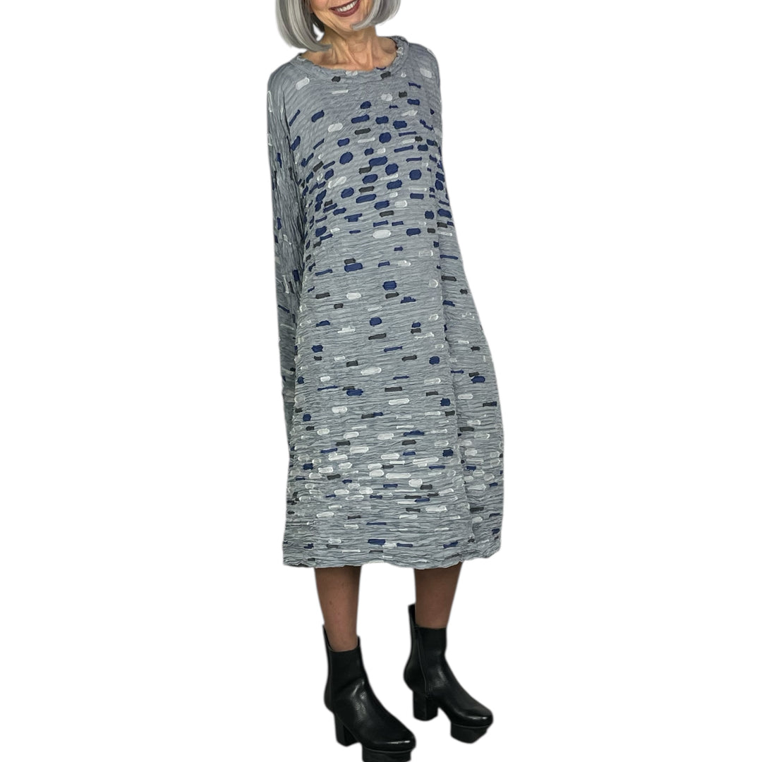 PRAIRIE HORIZONTAL PLEAT DRESS