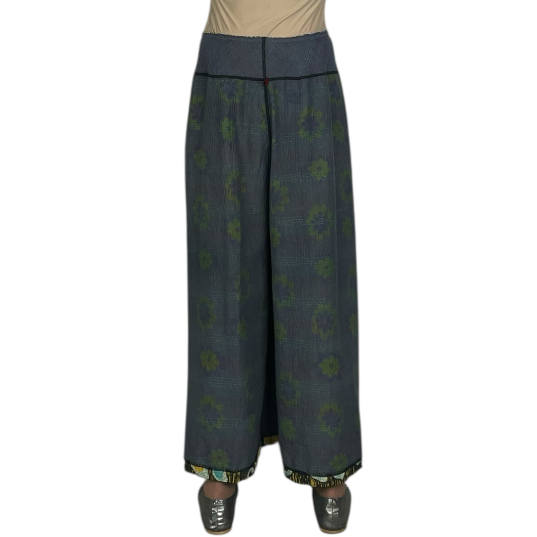 VINTAGE COTTON WIDE LEG PANTS