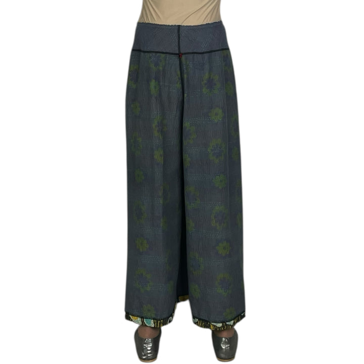VINTAGE COTTON WIDE LEG PANTS