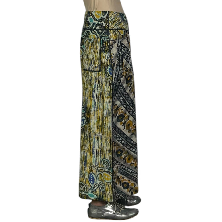 VINTAGE COTTON WIDE LEG PANTS