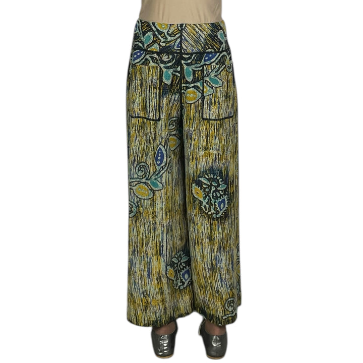 VINTAGE COTTON WIDE LEG PANTS