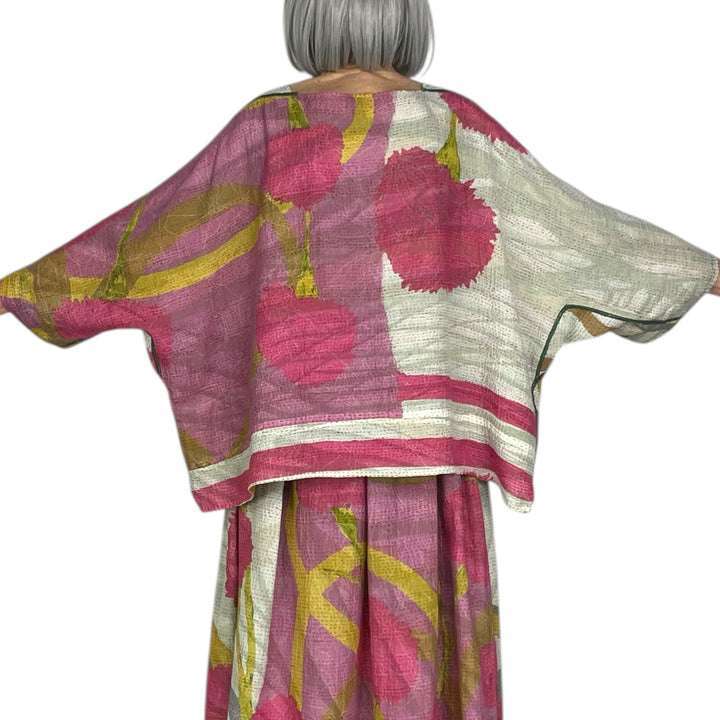 MARIGOLD PRINT MIO CROP TOP