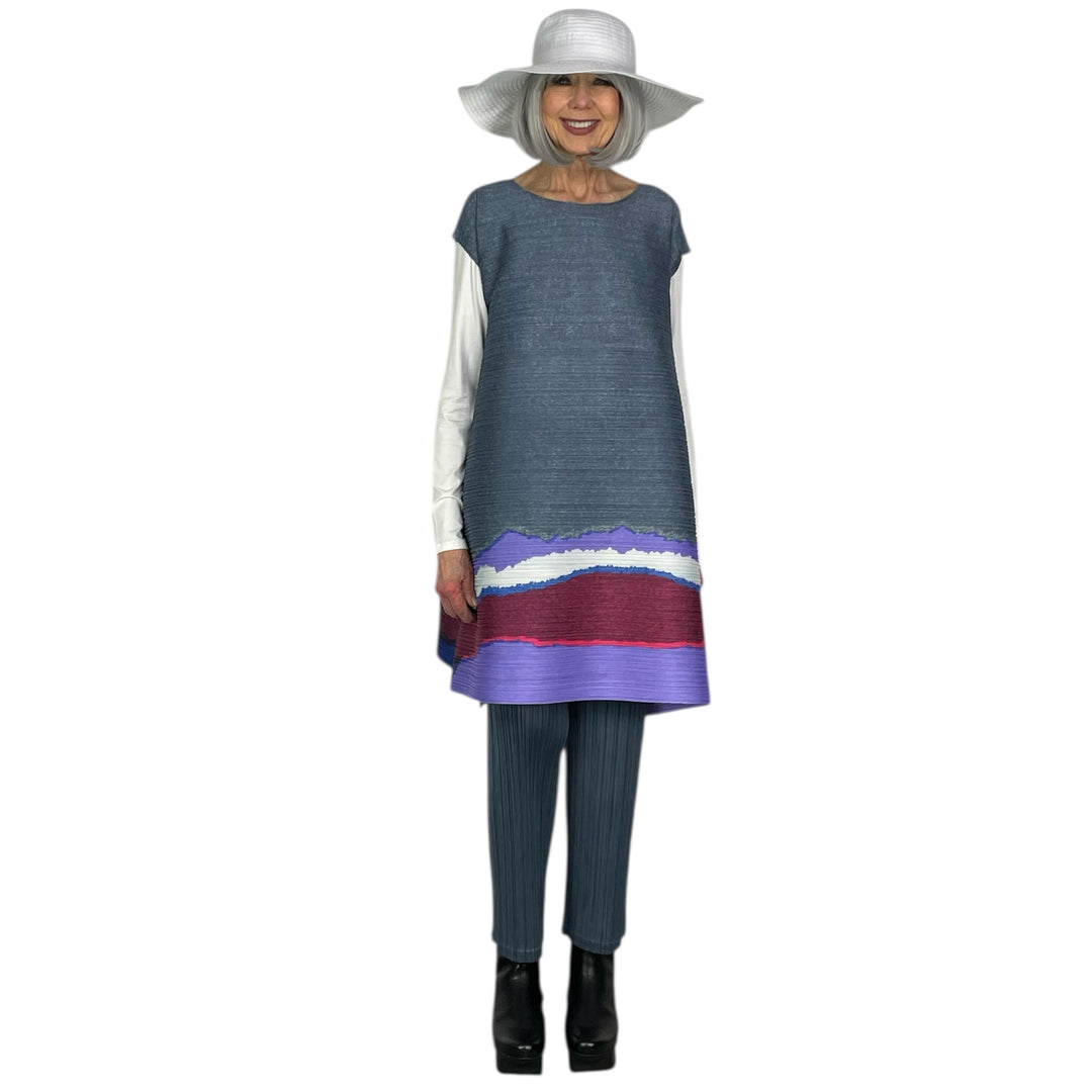 GRAINY COLORS BOUNCY TUNIC