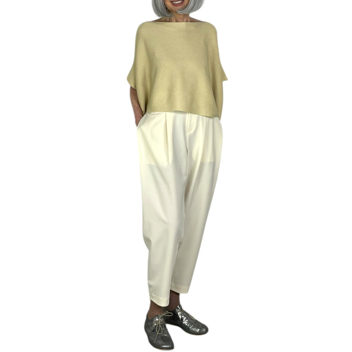 ROUND PANTS TAPERED LEG