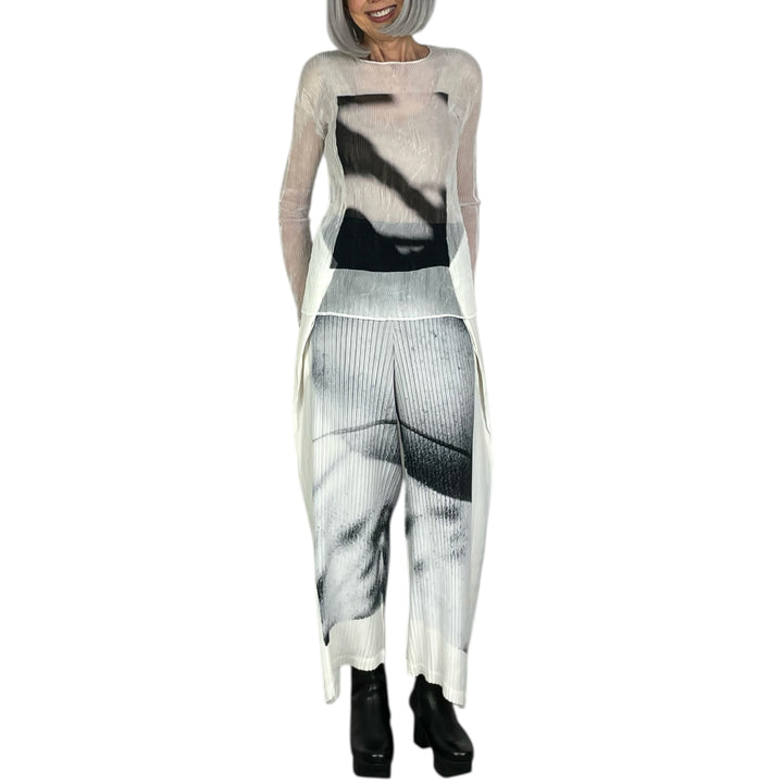SHADOW STUDY PLEATS PANT