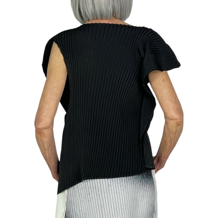 SHADOW STUDY PLEATS SOLID TOP