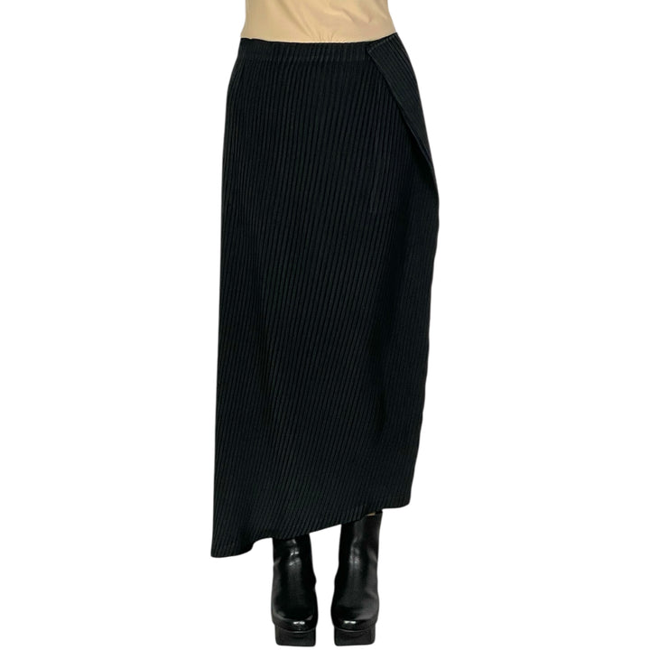 SHADOW STUDY PLEATS SOLID SKIRT