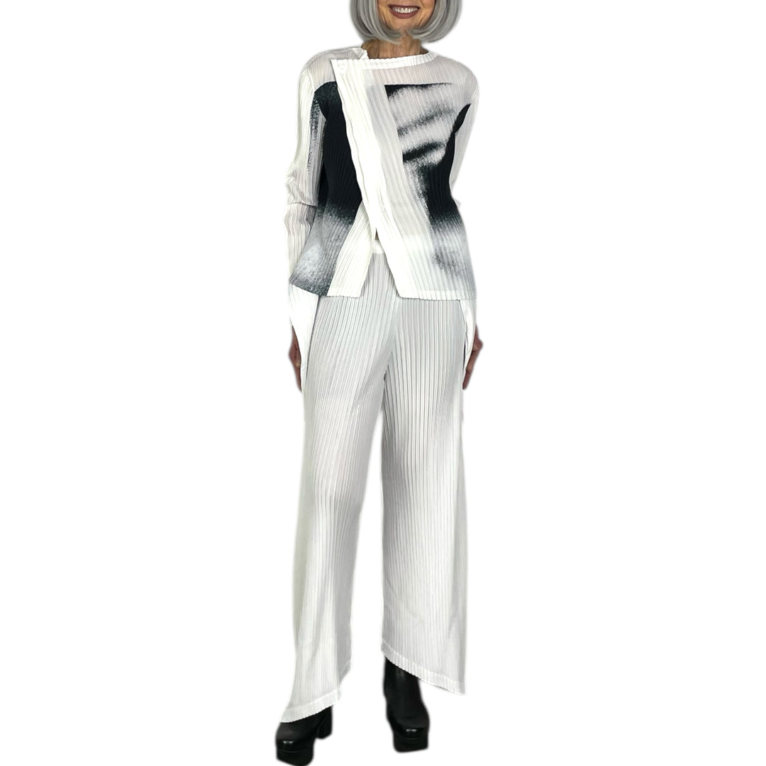 SHADOW STUDY PLEATS JACKET