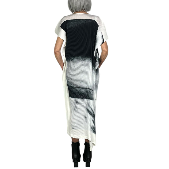 SHADOW STUDY PLEATS DRESS
