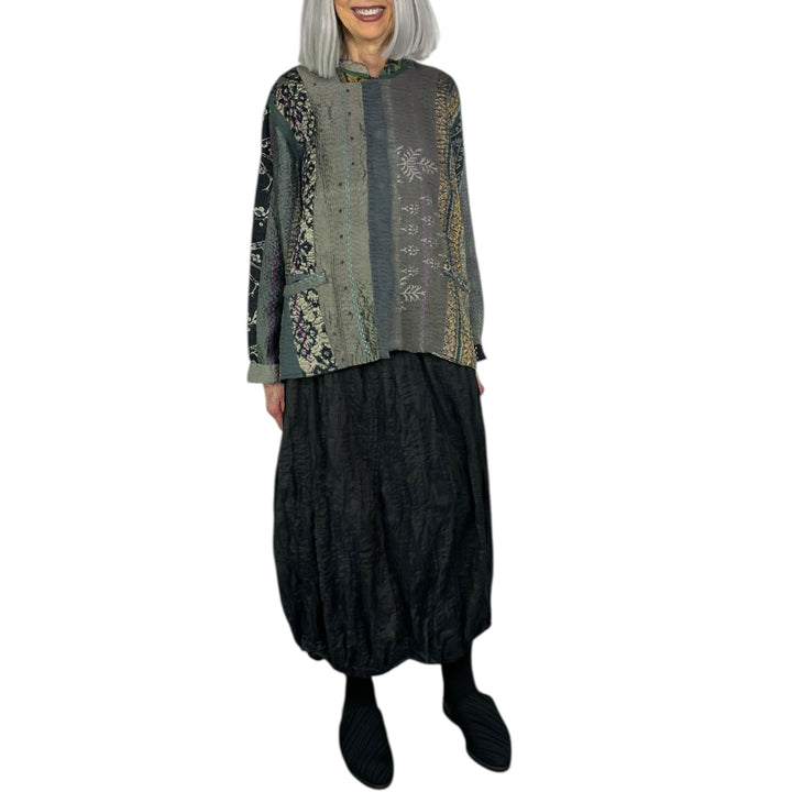 JEWEL WOVEN KAFTAN JACKET SHORT