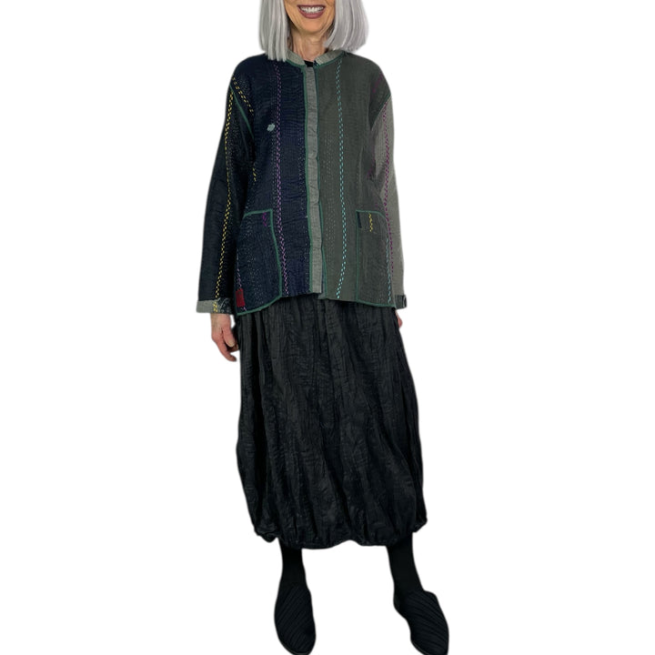 JEWEL WOVEN KAFTAN JACKET SHORT