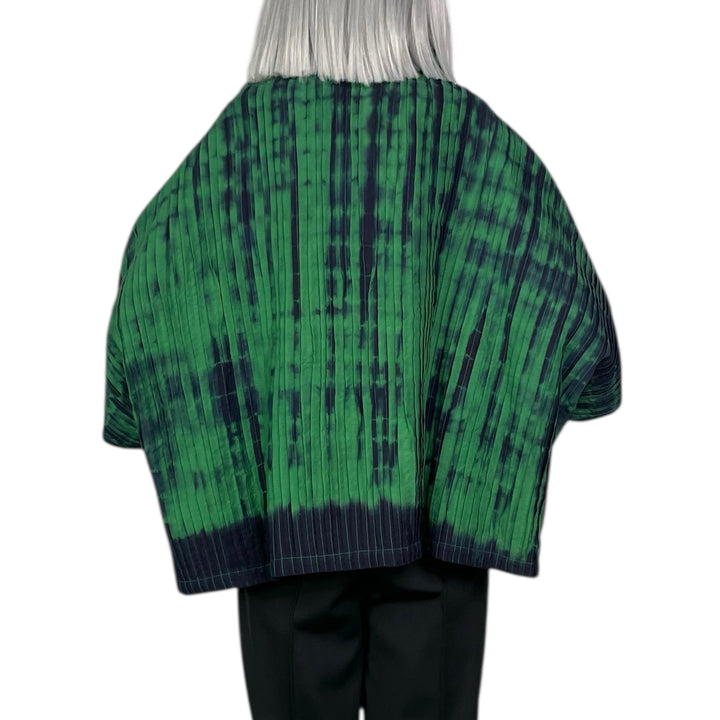 MONE RIPPLE TUCK PONCHO VEST