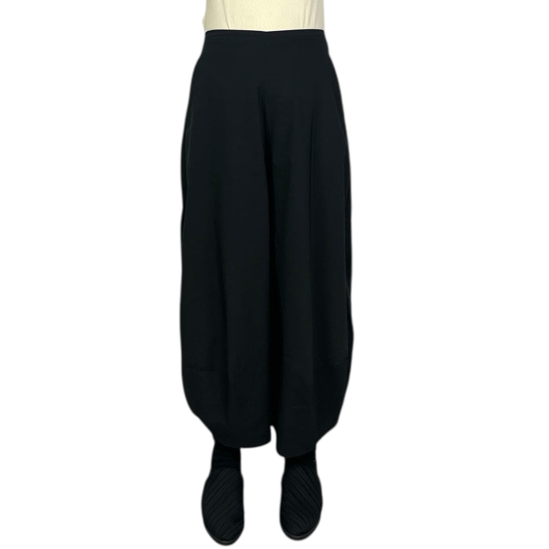 CURVED WIDE LEG PANT 