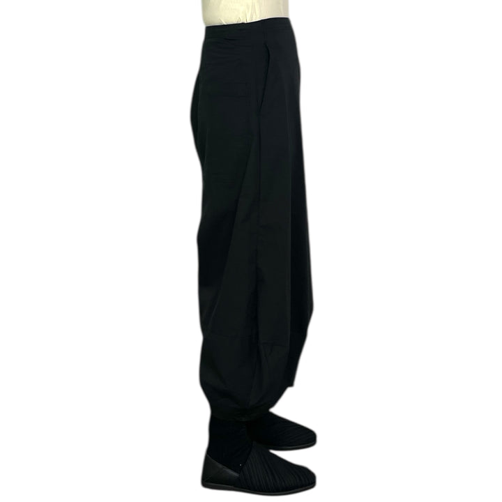 CURVED WIDE LEG PANT