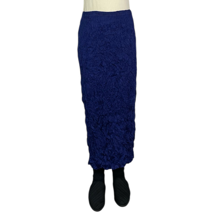 CRINKLE PLEAT SLIM SKIRT