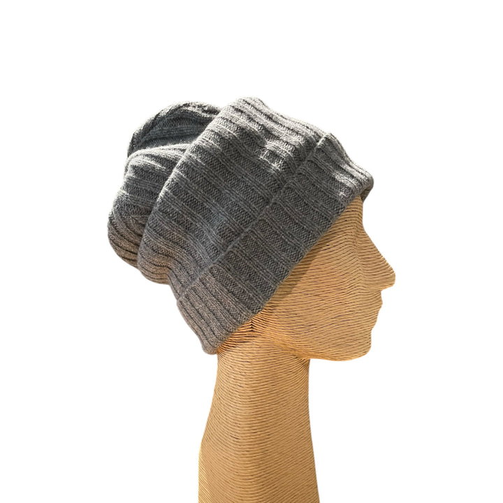 RIB KNIT BEANIE