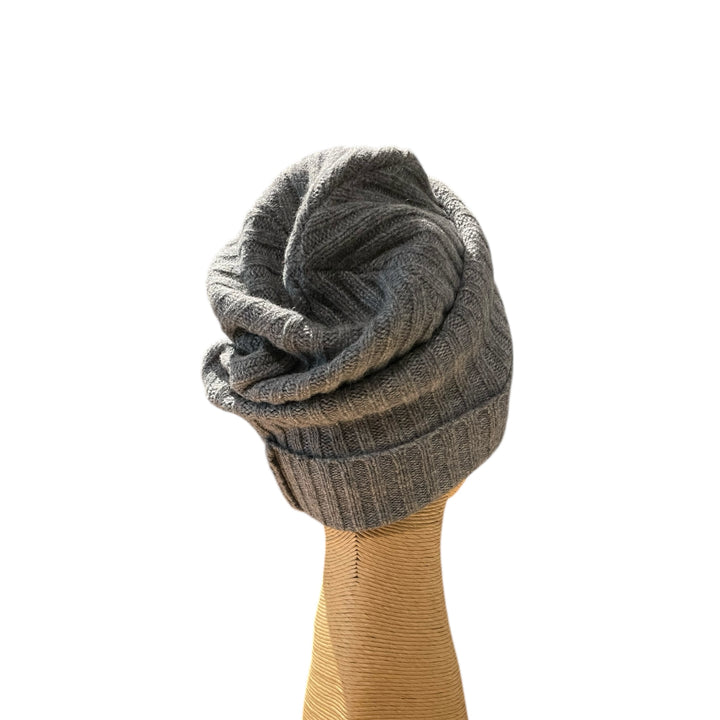 RIB KNIT BEANIE