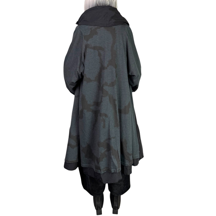 REVERSIBLE HOODED COAT
