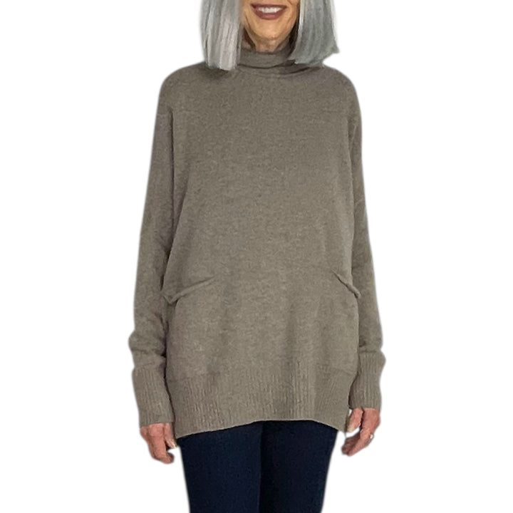 ROUND NECK KNIT PULLOVER