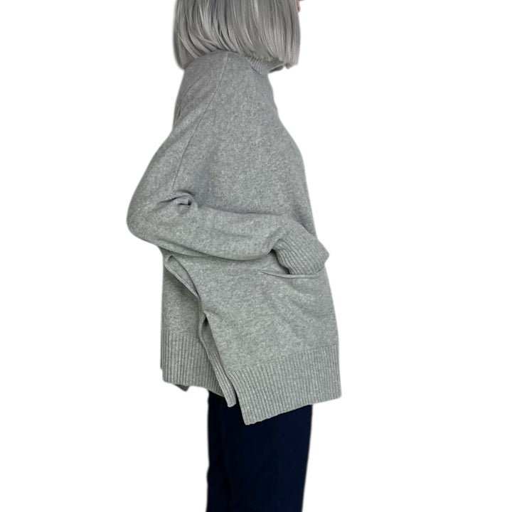 TURTLENECK KNIT PULLOVER