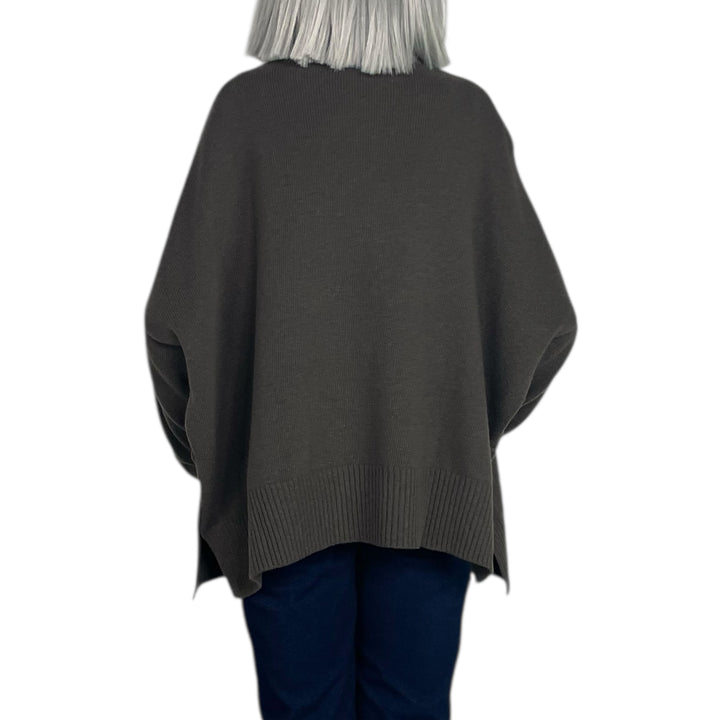 TURTLENECK KNIT PULLOVER