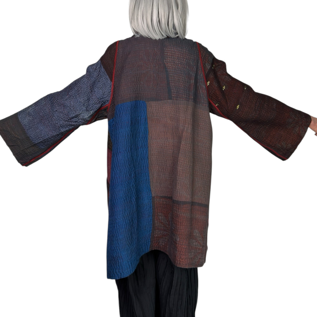 AJRAKH & PATCH A-LINE JACKET