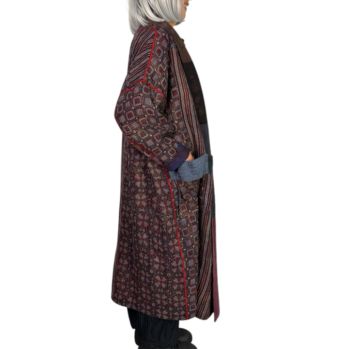 NEW SHAWL POCKET COAT LONG