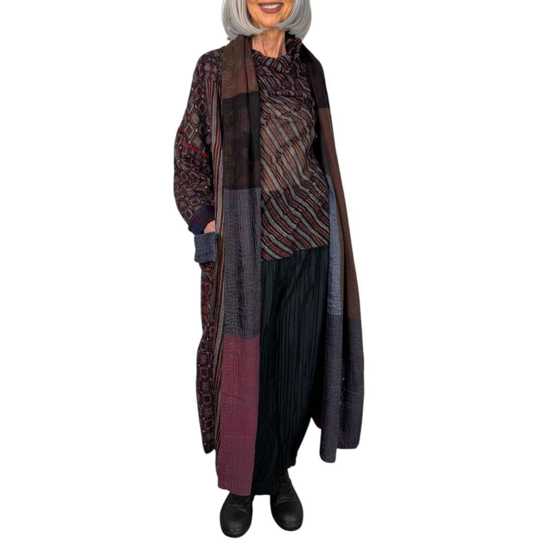 NEW SHAWL POCKET COAT LONG