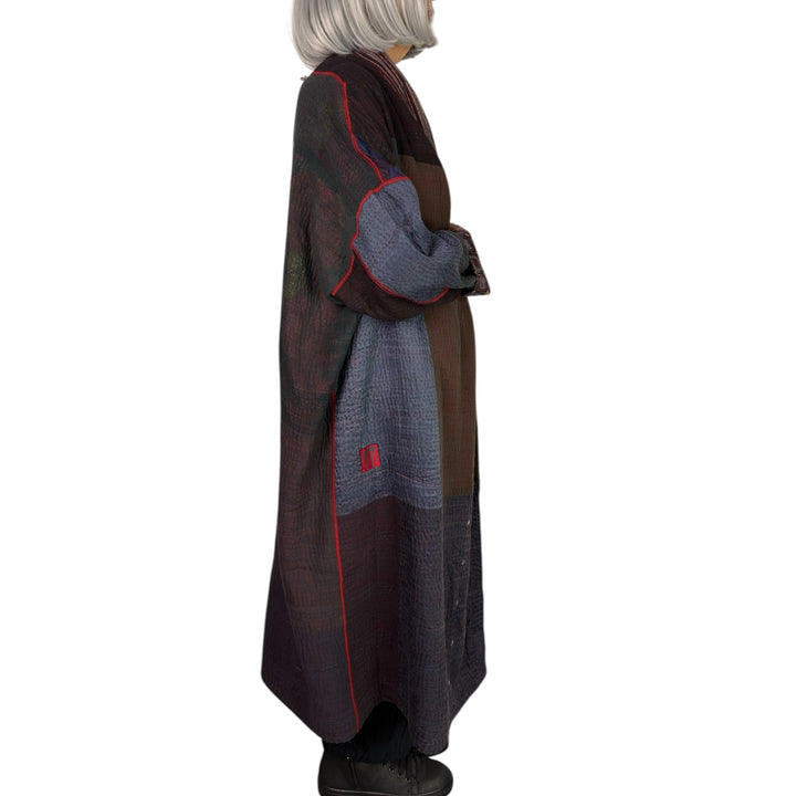 NEW SHAWL POCKET COAT LONG