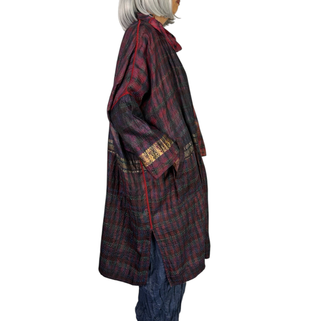 NEW KIMONO WRAP COAT