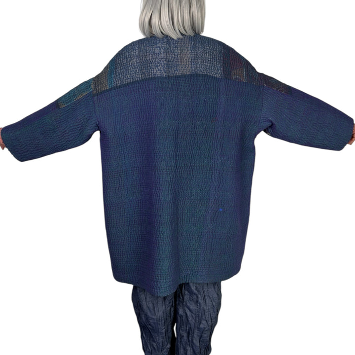 QUILTED HAORI JACKET