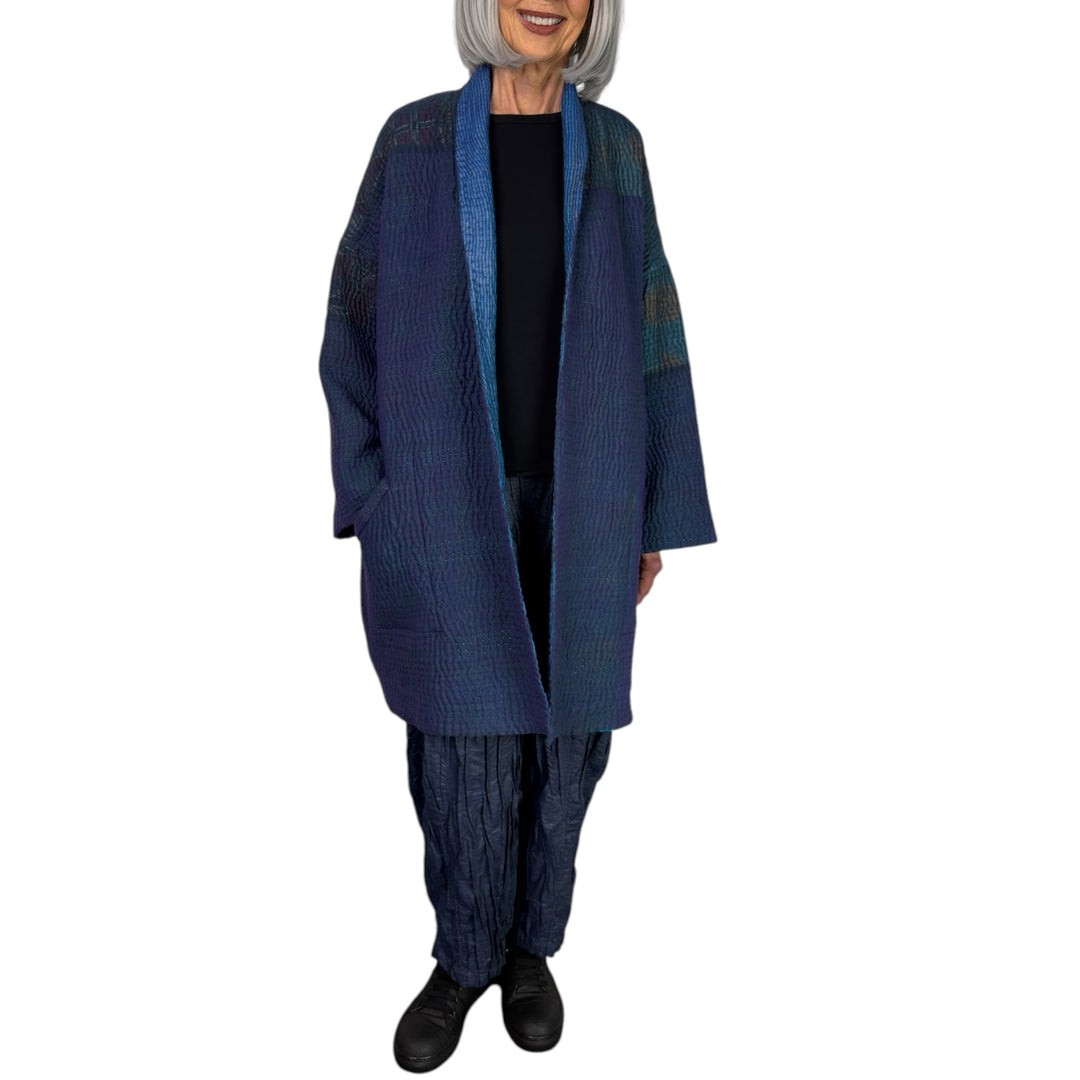 QUILTED HAORI JACKET
