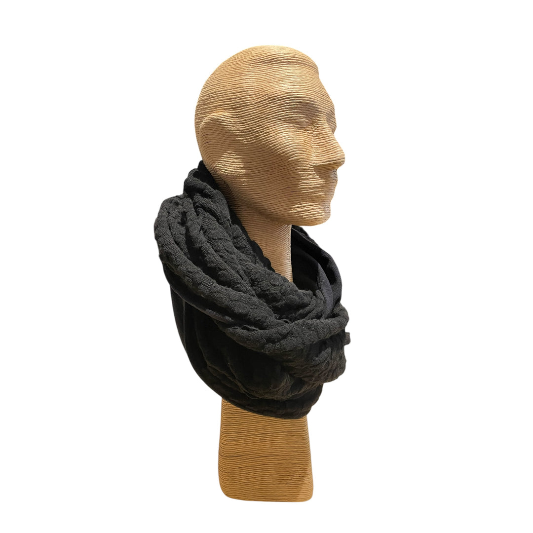 NIKO BUBBLE KNIT INFINITY SCARF