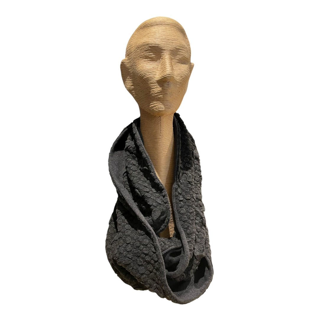 NIKO BUBBLE KNIT INFINITY SCARF