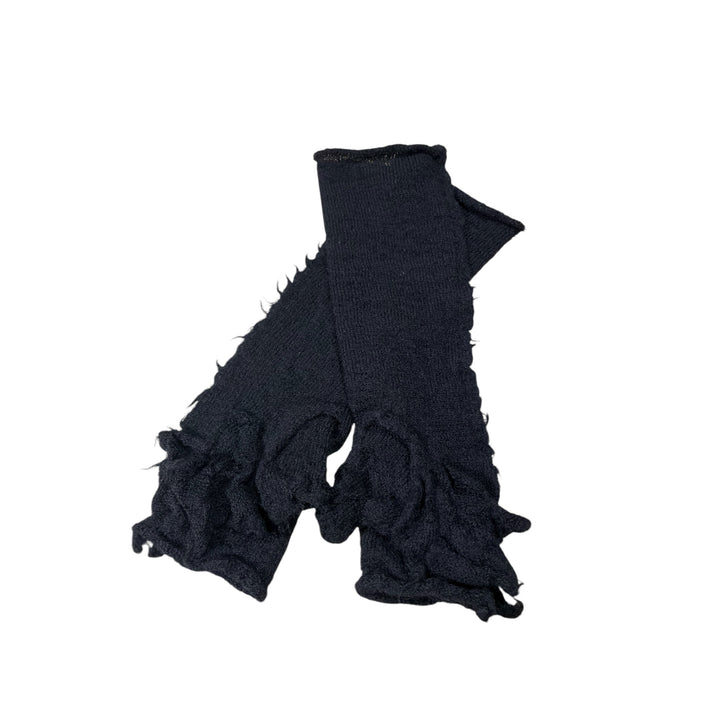 WOOL FINGERLESS GLOVES