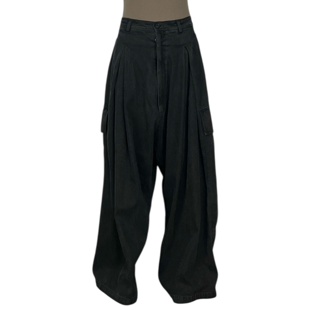 WIDE LEG DENIM TROUSER