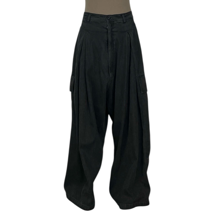 WIDE LEG DENIM TROUSER