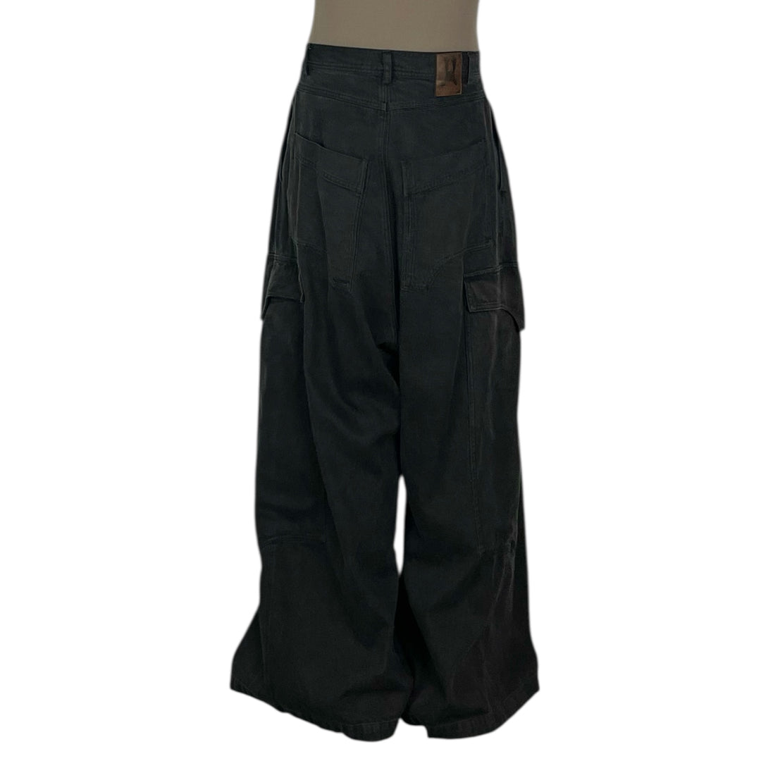 WIDE LEG DENIM TROUSER