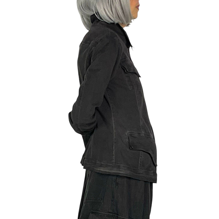 SHAPED DENIM JACKET
