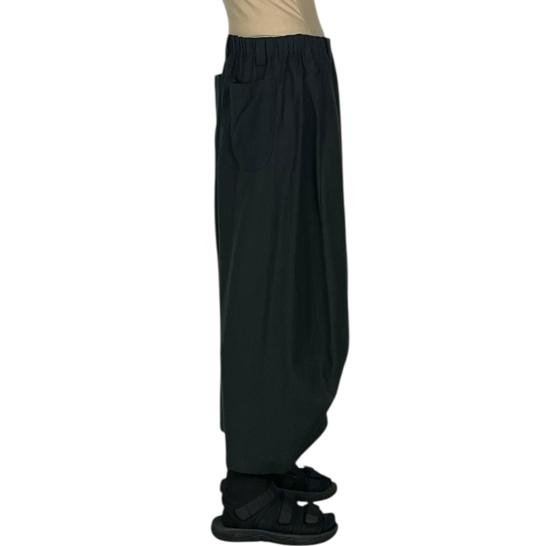CURVED LEG CROP PANT